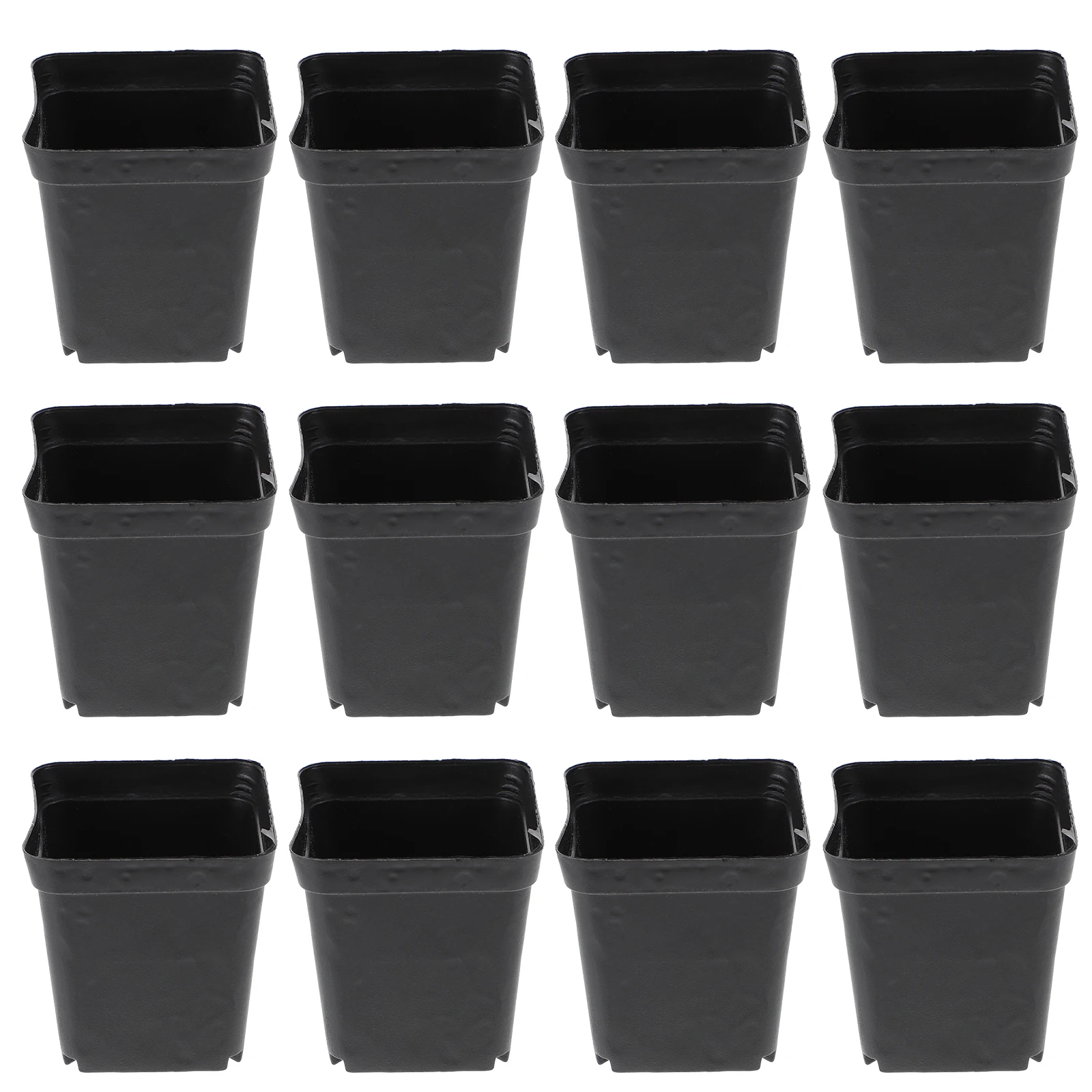50pcs Plastic Flower Pots Small Square Lightweight Draining Holes Ideal Seeding Cutting Nursery Balcony Garden Planter Container
50pcs Plastic Flower Pots Small Square Lightweight Draining Holes Ideal Seeding Cutting Nursery Balcony Garden Planter Container