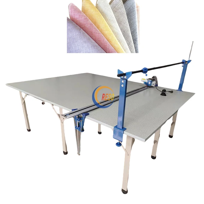 Industrial Auto Linen Curtain Cloth Lay End Cutter Fabric Cutting Machine with Round Blade
Industrial Auto Linen Curtain Cloth Lay End Cutter Fabric Cutting Machine with Round Blade