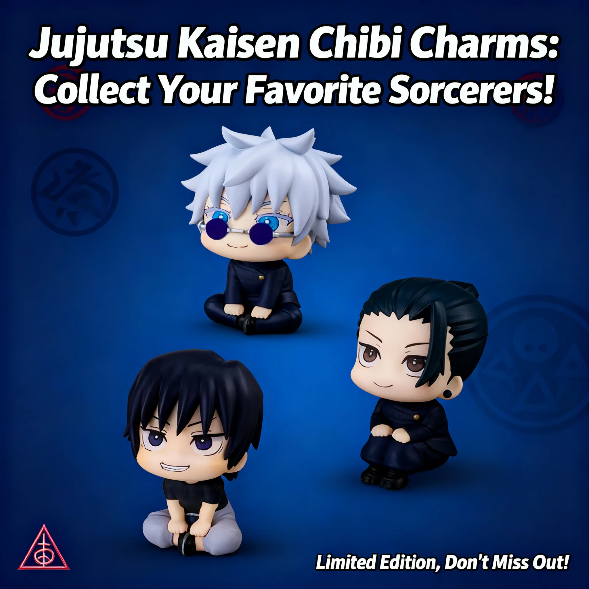 Jujutsu Kaisen Satoru Gojo Megumi Fushiguro Suguru Geto Desktop Figurine Anime Room Decor Action Figure Collectible Model
Jujutsu Kaisen Satoru Gojo Megumi Fushiguro Suguru Geto Desktop Figurine Anime Room Decor Action Figure Collectible Model