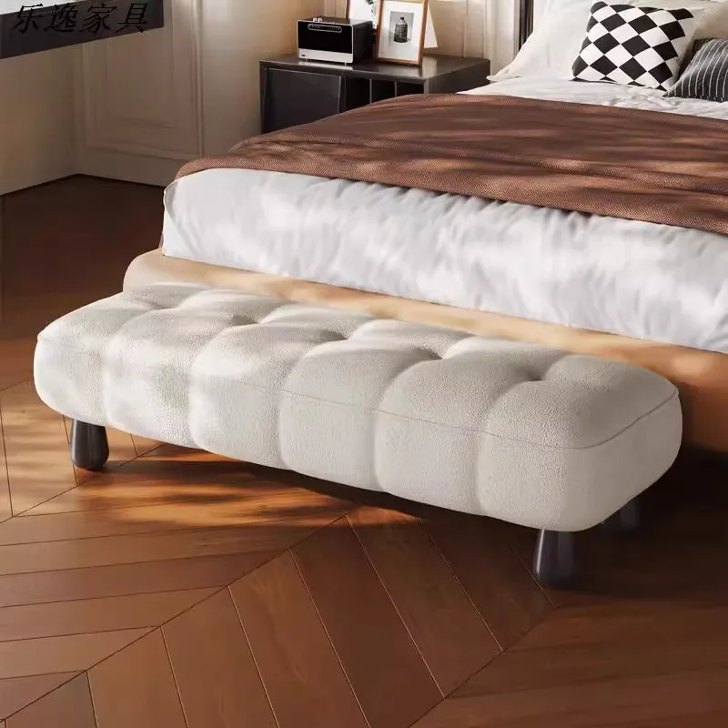 French Style Cream Style Bed End Stool Clothing Store Lambskin Sofa Coat Bedroom Bed End Stool Long Bench
French Style Cream Style Bed End Stool Clothing Store Lambskin Sofa Coat Bedroom Bed End Stool Long Bench