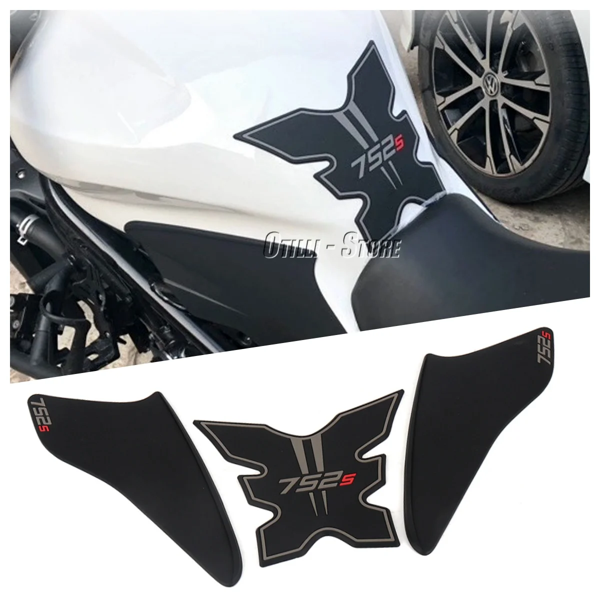 Motorcycle Accessories Non-slip Fuel Tank Pads Rubber Oil Tankpad Guard Waterproof Decal Stickers For Benelli 752s 752 S 752S
Motorcycle Accessories Non-slip Fuel Tank Pads Rubber Oil Tankpad Guard Waterproof Decal Stickers For Benelli 752s 752 S 752S