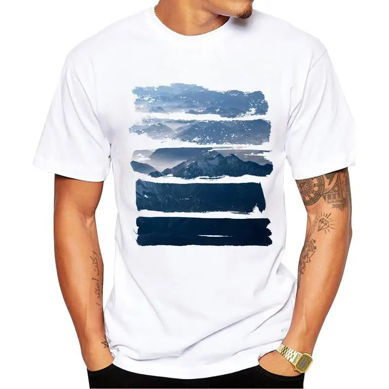 FPACE Hipster Mountain Men T-Shirt Short Sleeve O-Neck Tee Fashion Geometric Stripped Printed Tshirts Funny Tops
FPACE Hipster Mountain Men T-Shirt Short Sleeve O-Neck Tee Fashion Geometric Stripped Printed Tshirts Funny Tops