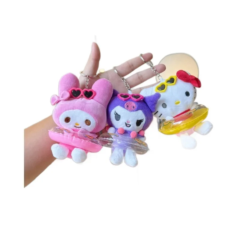 Горячее летнее кольцо для плавания Sanrio, плюшевый брелок, милая мультяшная кукла, подвеска для сумки, подвеска для телефона, игрушка-машина с когтями
Горячее летнее кольцо для плавания Sanrio, плюшевый брелок, милая мультяшная кукла, подвеска для сумки, подвеска для телефона, игрушка-машина с когтями