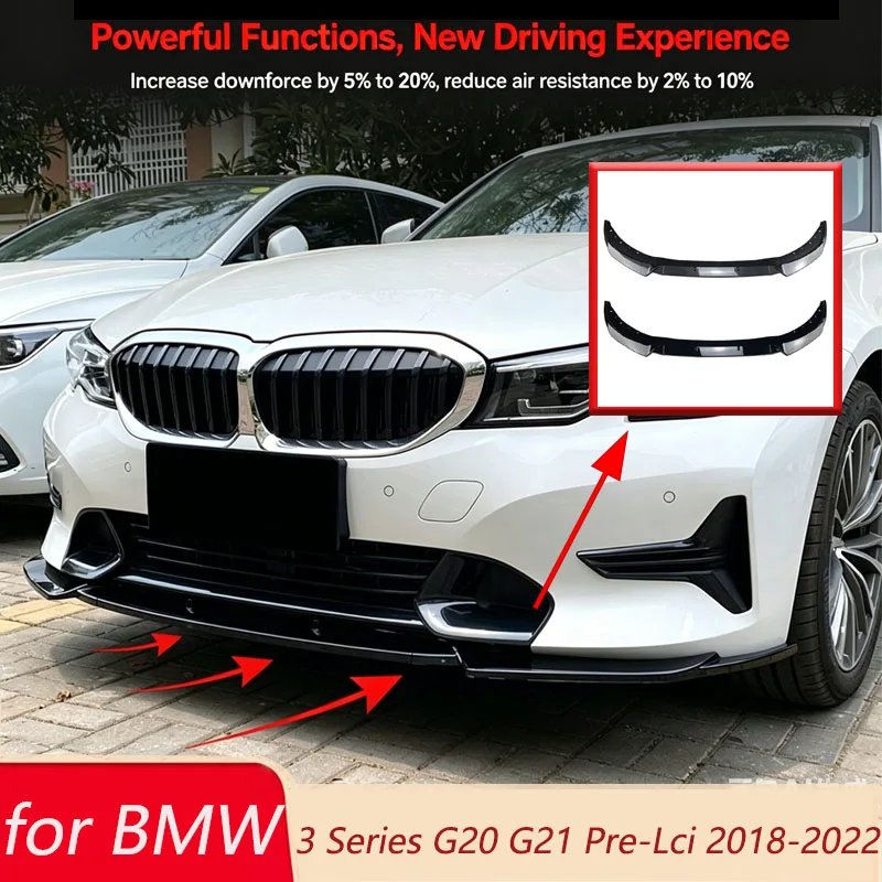 3Pcs Maxton Style Car Front Bumper for BMW 3 Series G20 G21 Pre-Lci 2018-2022 Spoiler Diffuser Splitter Body Kit Tuning Parts
3Pcs Maxton Style Car Front Bumper for BMW 3 Series G20 G21 Pre-Lci 2018-2022 Spoiler Diffuser Splitter Body Kit Tuning Parts