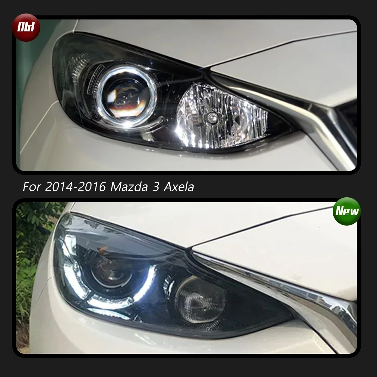 Автомобильная фара для Mazda 3 Axela 2014-2016, обновление, модифицированная для нового динамического указателя поворота, автомобильная светодиодная фара в сборе
Автомобильная фара для Mazda 3 Axela 2014-2016, обновление, модифицированная для нового динамического указателя поворота, автомобильная светодиодная фара в сборе