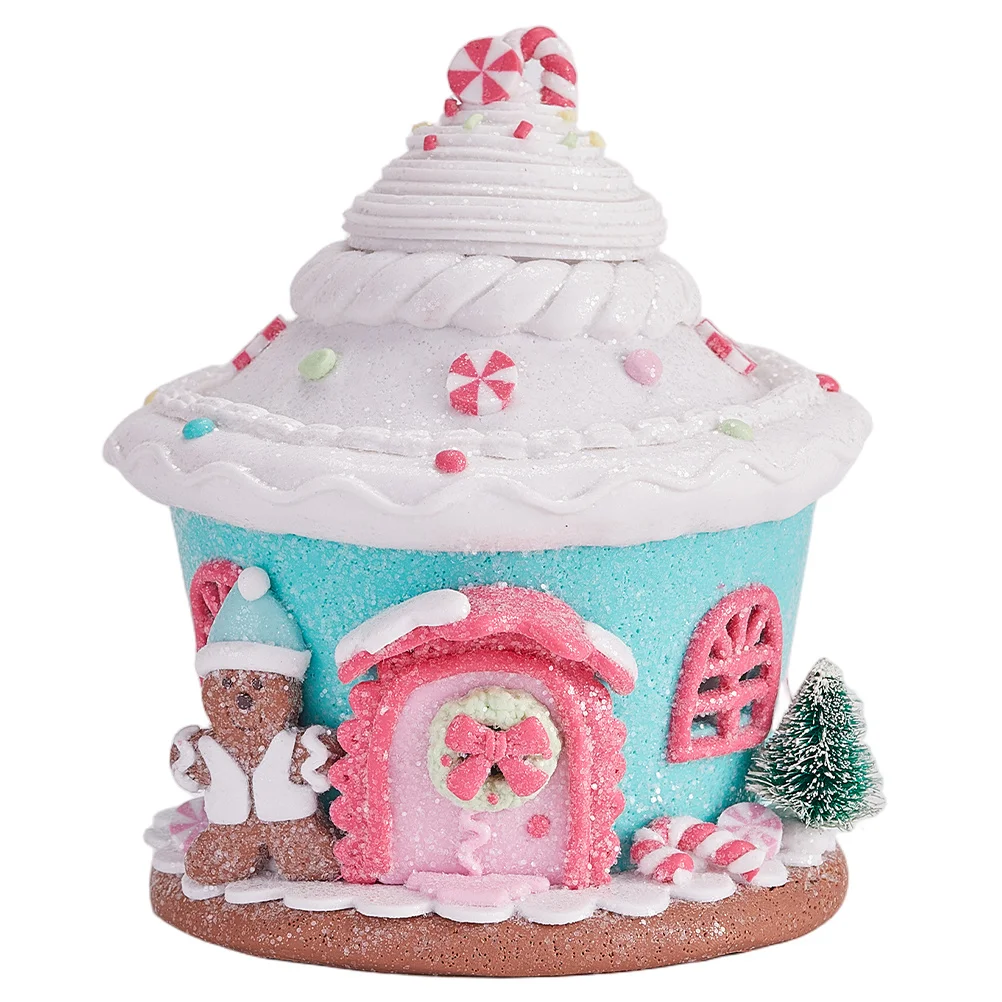 Lighted Gingerbread , Illuminated Castle-Style Christmas Cottage Tabletop Decor, Led Candy For Holiday Village
Lighted Gingerbread , Illuminated Castle-Style Christmas Cottage Tabletop Decor, Led Candy For Holiday Village