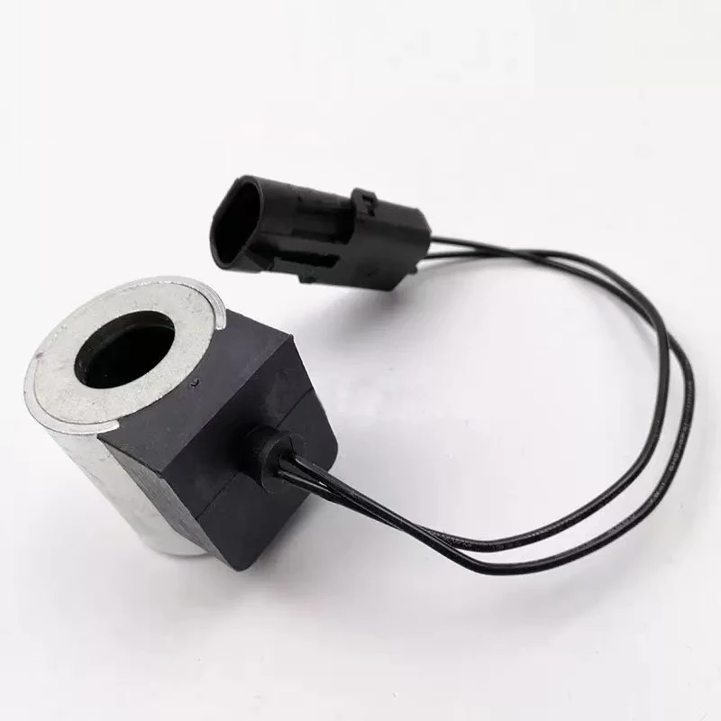 Solenoid valve coil DC12V 24V for Yuchai 65/75-8 Excavator accessories
Solenoid valve coil DC12V 24V for Yuchai 65/75-8 Excavator accessories
