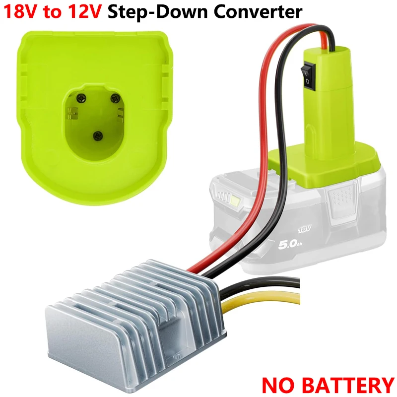Для батареи Ryobi 18 В, понижающий преобразователь 18 В до 12 В, регулятор напряжения постоянного тока, понижающий преобразователь 15 А с переключателем, предохранитель 30 А и проводной терминал
Для батареи Ryobi 18 В, понижающий преобразователь 18 В до 12 В, регулятор напряжения постоянного тока, понижающий преобразователь 15 А с переключателем, предохранитель 30 А и проводной терминал