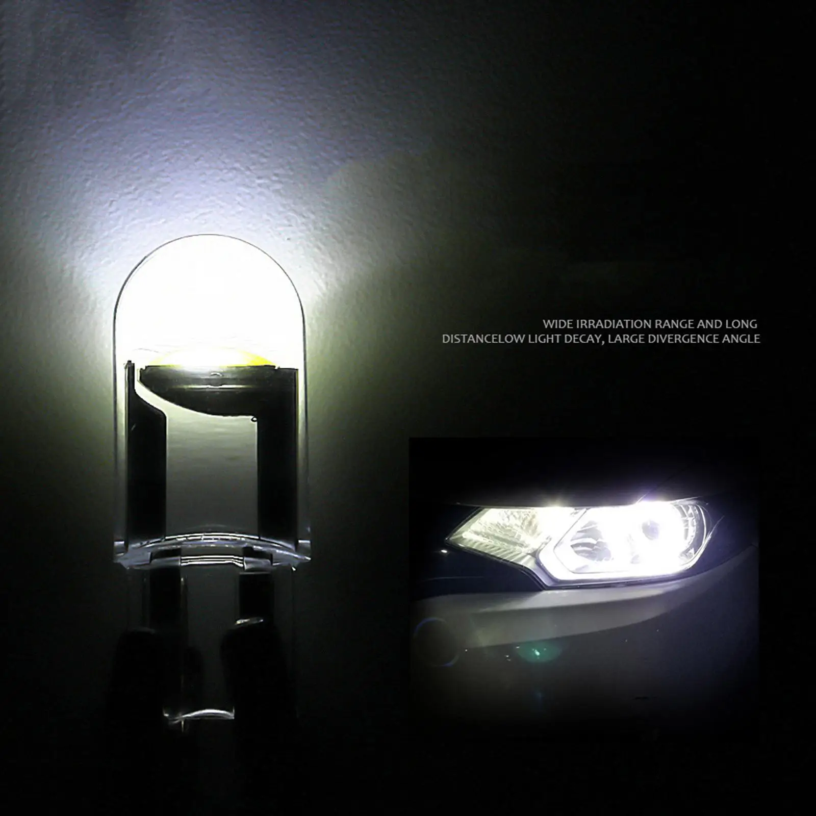 10x Bright T10 Car Interior Light LED Wedge Light Bulb Dome Light
10x Bright T10 Car Interior Light LED Wedge Light Bulb Dome Light