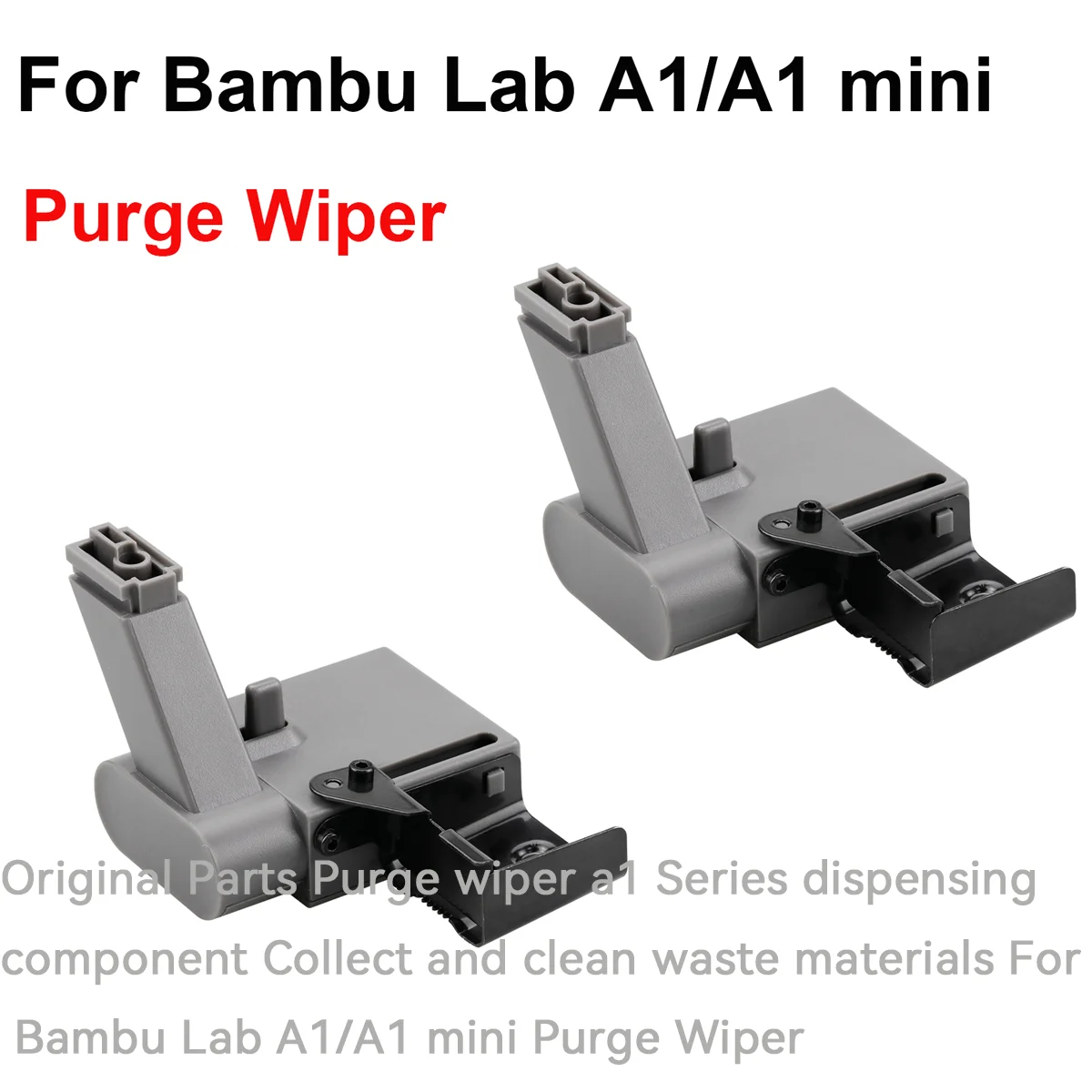 Original Parts Purge wiper a1 Series dispensing component Collect and clean waste materials For Bambu Lab A1/A1 mini Purge Wiper
Original Parts Purge wiper a1 Series dispensing component Collect and clean waste materials For Bambu Lab A1/A1 mini Purge Wiper