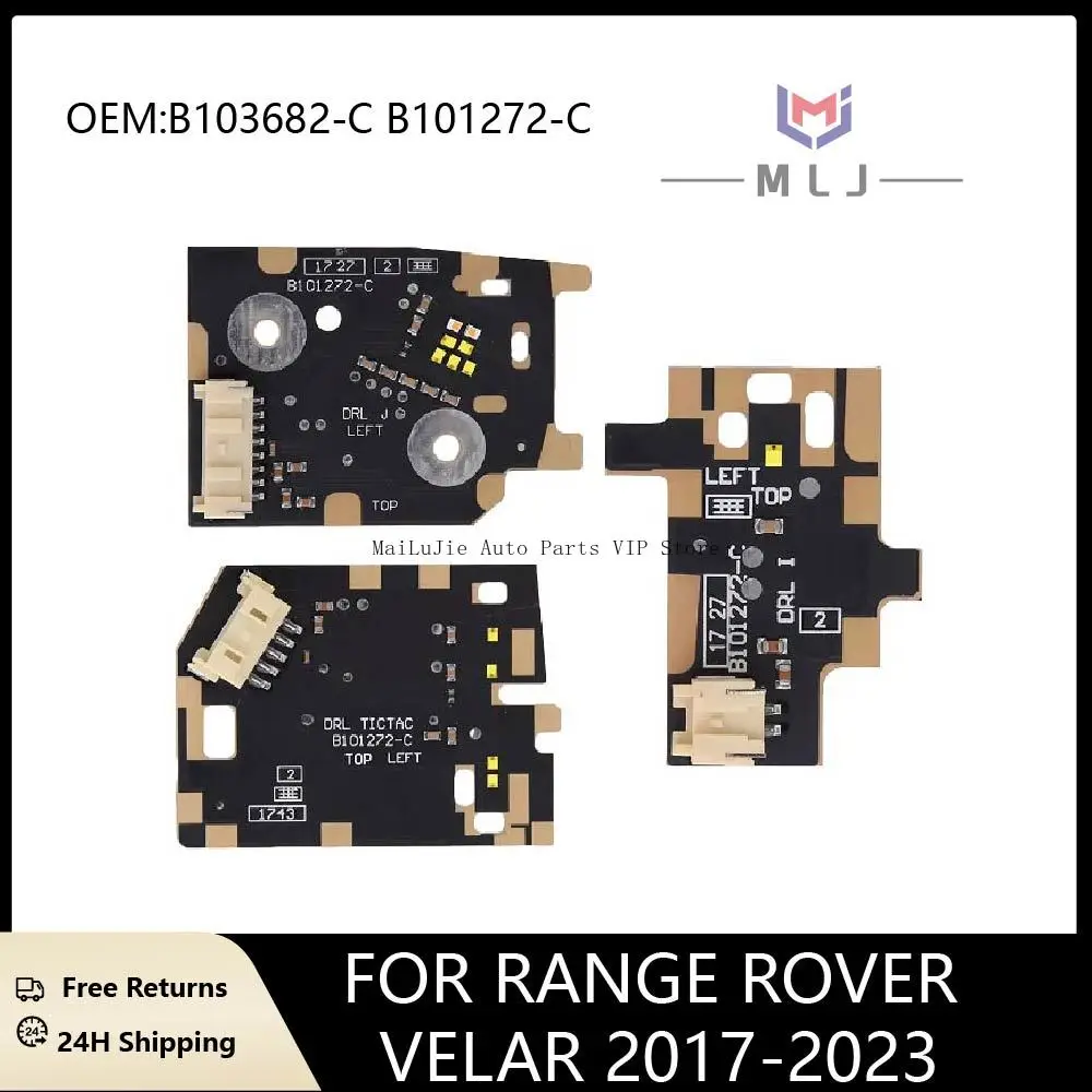 For 2017-2023 Range Rover Velar Daytime Running DRL Board LED Headlight LED angel eye headlight chip OEM B101272-C B103682-C
For 2017-2023 Range Rover Velar Daytime Running DRL Board LED Headlight LED angel eye headlight chip OEM B101272-C B103682-C