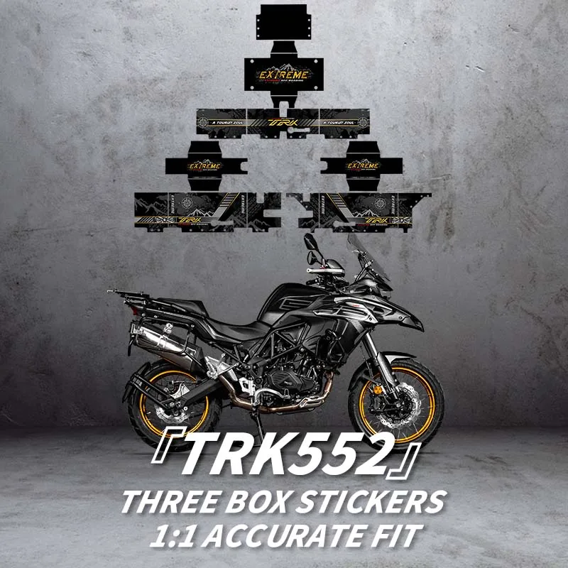 Для Benelli TRK552 комплект декоративных защитных наклеек, три коробки декоративных наклеек для аксессуаров для мотоциклов
Для Benelli TRK552 комплект декоративных защитных наклеек, три коробки декоративных наклеек для аксессуаров для мотоциклов