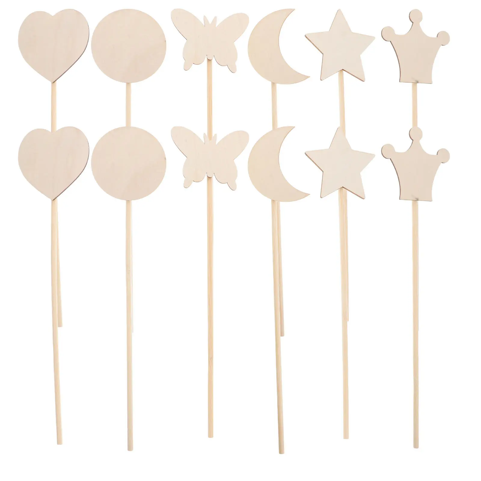 12Pcs Wooden Fairy Wands DIY Kit Unfinished Craft Sticks Kids Birthday Halloween Princess Party Creative Fairy Supplies
12Pcs Wooden Fairy Wands DIY Kit Unfinished Craft Sticks Kids Birthday Halloween Princess Party Creative Fairy Supplies