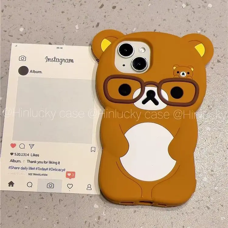 Kawaii Rilakkuma Phone Shell Suitable Apple IPhone 16 Pro Max Anime Cartoon Cute Phone Case15 14 Pro Anti Drop Girl's Gifts Toys
Kawaii Rilakkuma Phone Shell Suitable Apple IPhone 16 Pro Max Anime Cartoon Cute Phone Case15 14 Pro Anti Drop Girl's Gifts Toys