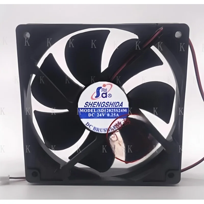 C FOR 1PCS SD12025S24M 12025 DC24V 0.25A 120*120*25mm 2-wire silent cooling fan # A6–27
C FOR 1PCS SD12025S24M 12025 DC24V 0.25A 120*120*25mm 2-wire silent cooling fan # A6–27