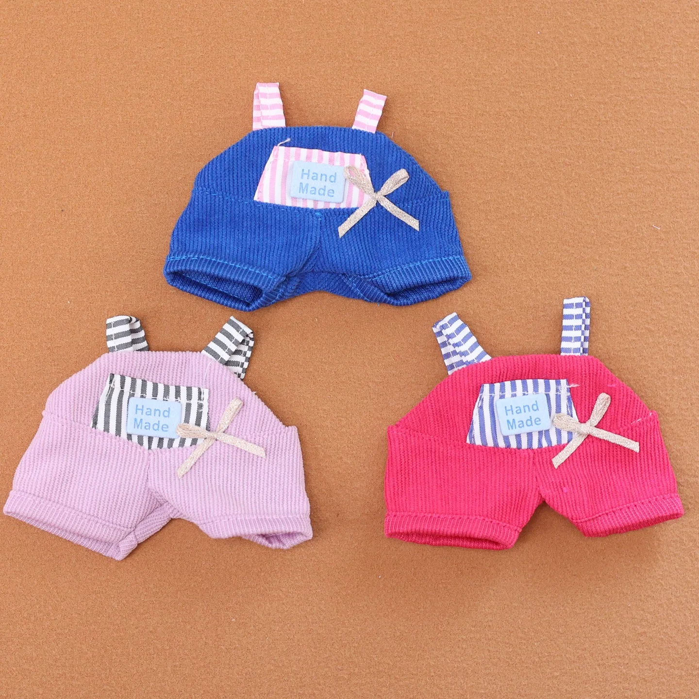 Doll Clothes Overalls Suitable for 17cm Labubu Vinyl Doll Clothes Doll Small Pendant Accessories Changeable Casual Overalls Set
Doll Clothes Overalls Suitable for 17cm Labubu Vinyl Doll Clothes Doll Small Pendant Accessories Changeable Casual Overalls Set