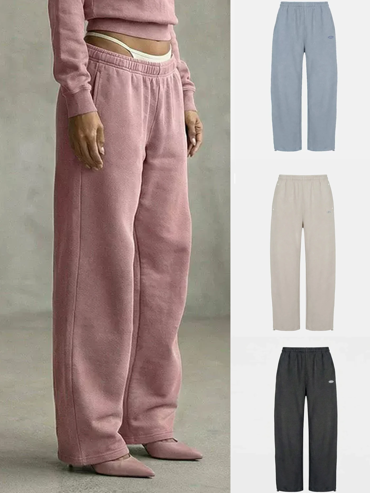 American Style Loose Sports Pants Casual Dance Women's Slim Wide Leg Streetwear Straight Leg Trousers Casual Loose Fit
American Style Loose Sports Pants Casual Dance Women's Slim Wide Leg Streetwear Straight Leg Trousers Casual Loose Fit