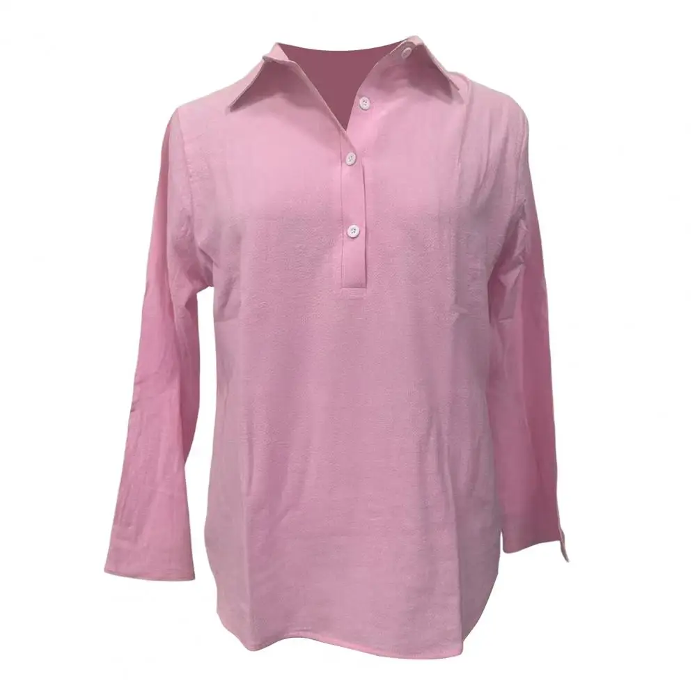 Single-breasted Blouse for Women Stylish Women's V-neck Pullover Tops for Casual Daily Wear Loose Fit Lightweight Blouses
Single-breasted Blouse for Women Stylish Women's V-neck Pullover Tops for Casual Daily Wear Loose Fit Lightweight Blouses