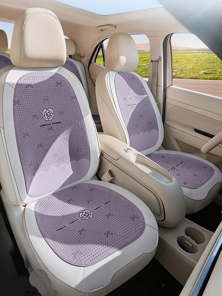 2026 Universal Four Seasons Suede Saddle Breathable Mesh Summer Luxury Lady Auto Car Seat Cushion Cover Mat
2026 Universal Four Seasons Suede Saddle Breathable Mesh Summer Luxury Lady Auto Car Seat Cushion Cover Mat
