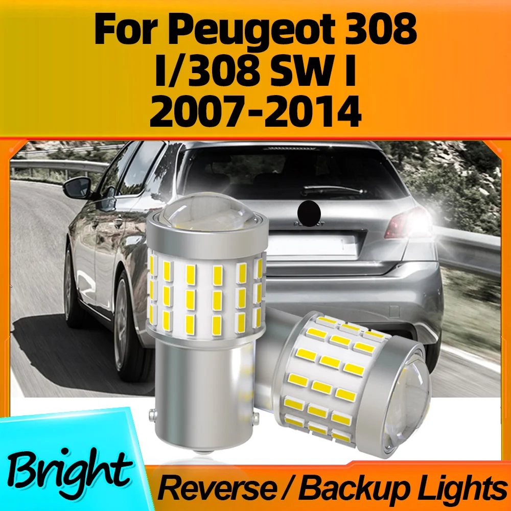 2Pcs 1156 BA15S P21W Car LED Bulbs Reverse Light Lamps 12V For Peugeot 308 I /308 SW I 2007 2008 2009 2010 2011 2012 2013 2014
2Pcs 1156 BA15S P21W Car LED Bulbs Reverse Light Lamps 12V For Peugeot 308 I /308 SW I 2007 2008 2009 2010 2011 2012 2013 2014