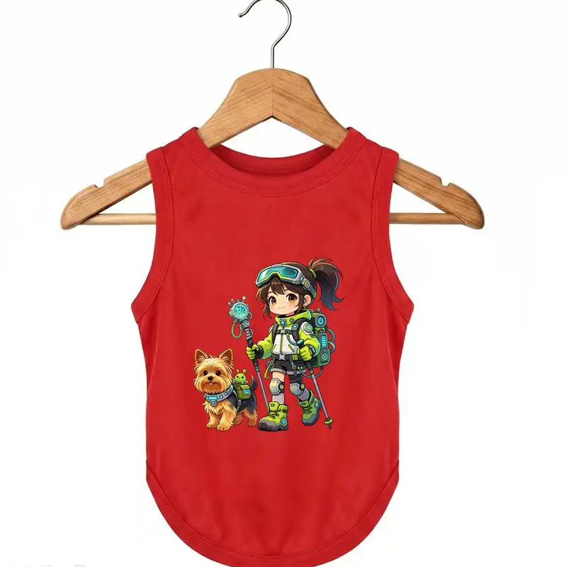 Dog Summer Cool Vest - Cartoon Print Breathable Sleeveless Pet Outfit
Dog Summer Cool Vest - Cartoon Print Breathable Sleeveless Pet Outfit
