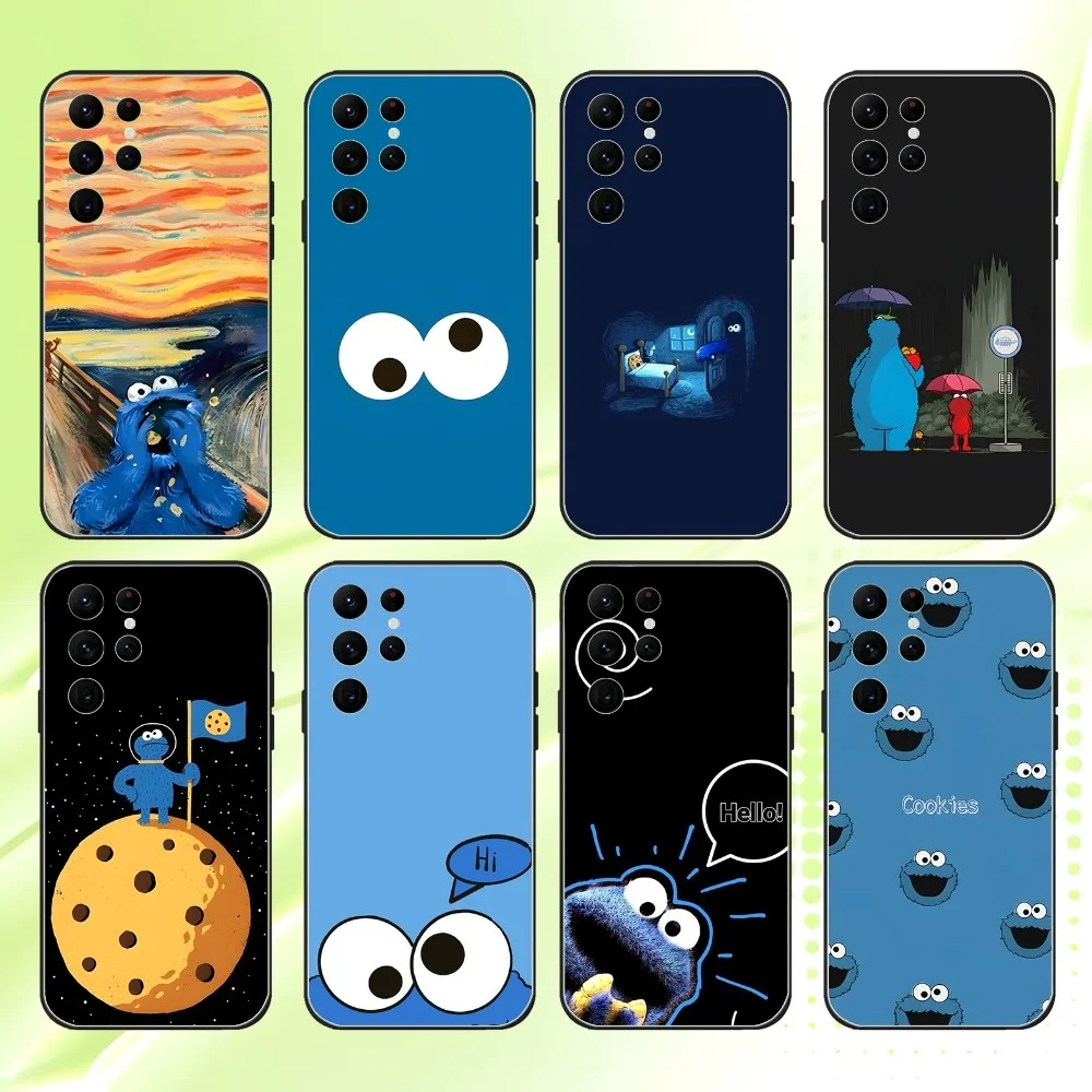 C-Cookies Monster Cartoon Phone Case For Samsung S 25,24,23,22,30,21,10,9,Ultra,Plus,Lite,FE,4,5G Black Soft Case
C-Cookies Monster Cartoon Phone Case For Samsung S 25,24,23,22,30,21,10,9,Ultra,Plus,Lite,FE,4,5G Black Soft Case