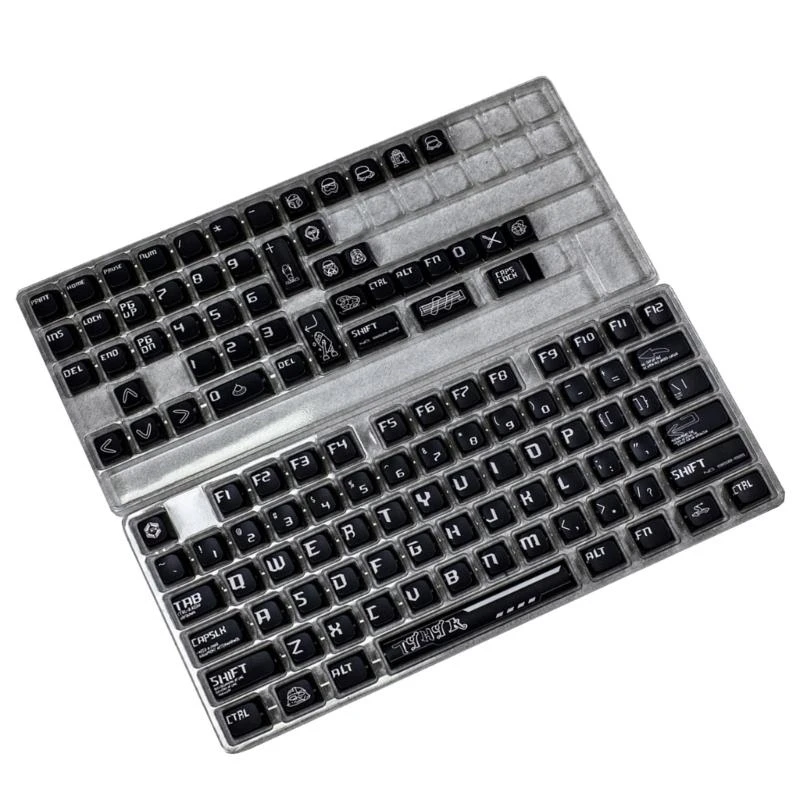 PBT Keycap Set Heat Sublimated For 122Keys MDA Profile Black Knight Theme Keycap 83CE
PBT Keycap Set Heat Sublimated For 122Keys MDA Profile Black Knight Theme Keycap 83CE