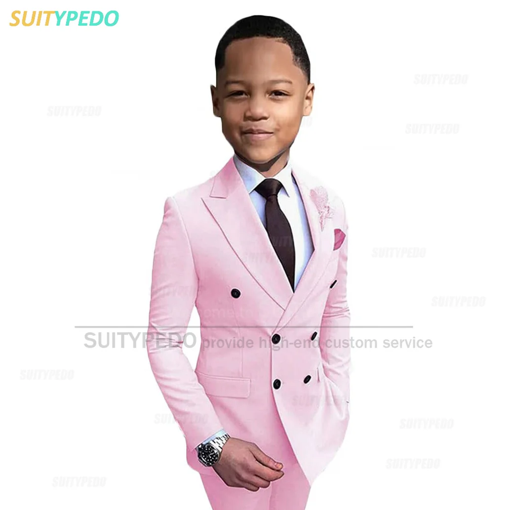 Popular Pink Boys Suit Blazer And Pants Two Pieces Set Daily Casual Activity Prom Costume Wedding Party Flower Boys Tuxedo
Popular Pink Boys Suit Blazer And Pants Two Pieces Set Daily Casual Activity Prom Costume Wedding Party Flower Boys Tuxedo