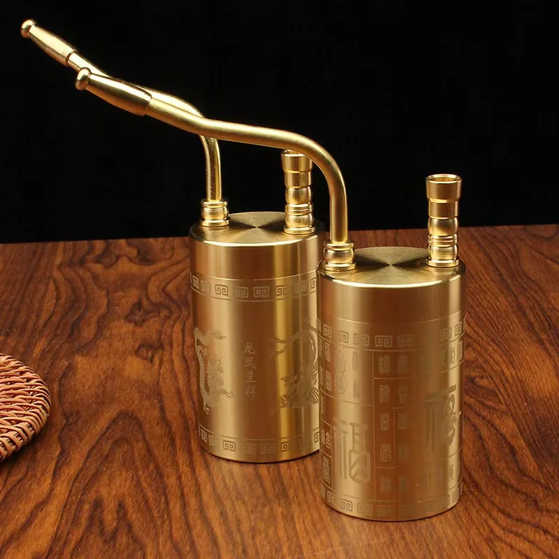 2026 New Hookah Brass Four-purpose Portable Hookah Filter Water Pipe, Personalized Retro Gift for Men
2026 New Hookah Brass Four-purpose Portable Hookah Filter Water Pipe, Personalized Retro Gift for Men