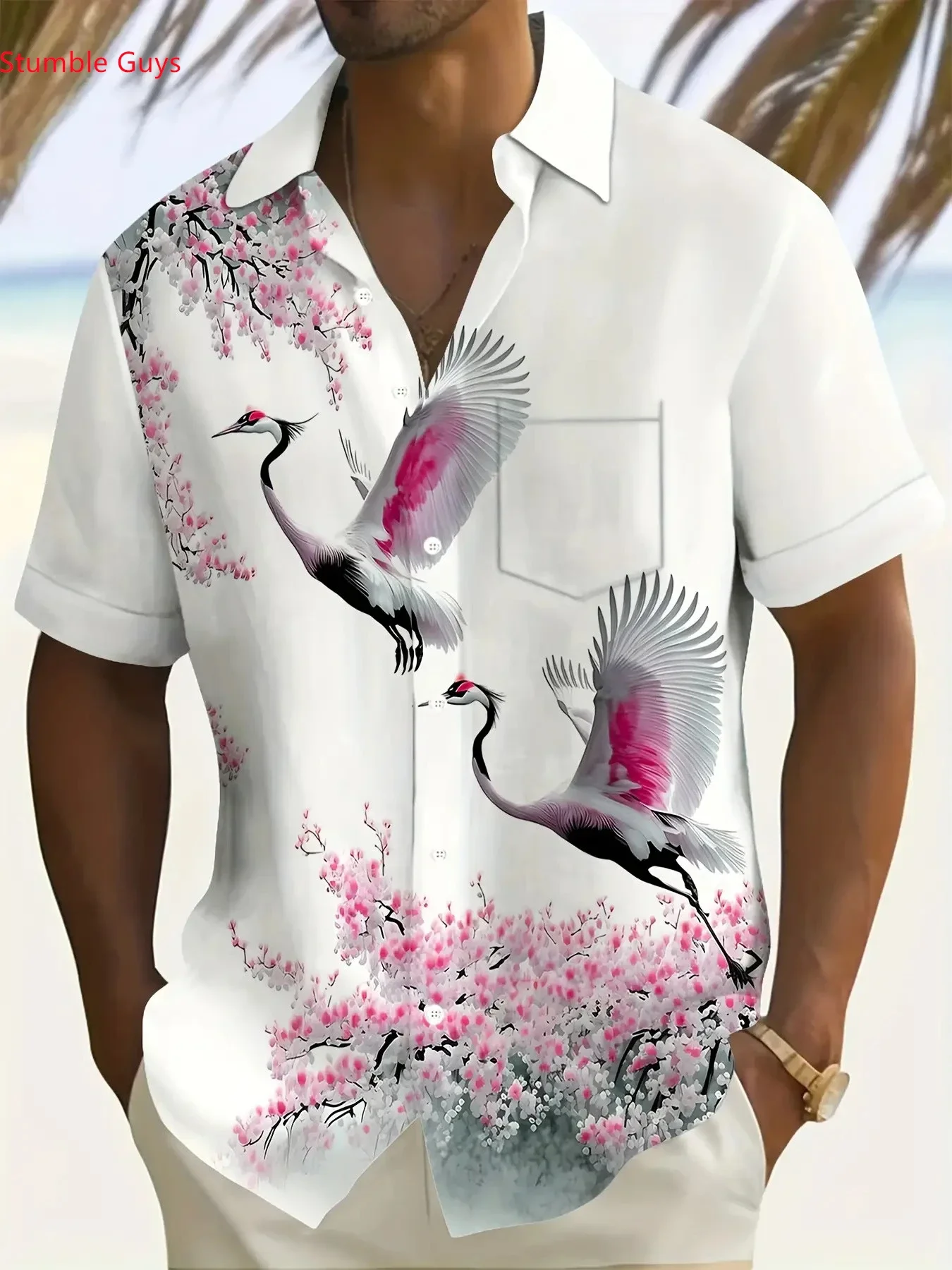 2026 Men's Casual Man Women Short Sleeve Shirt Summer Hawaiian Style Beach Party Print Fashion Tops
2026 Men's Casual Man Women Short Sleeve Shirt Summer Hawaiian Style Beach Party Print Fashion Tops
