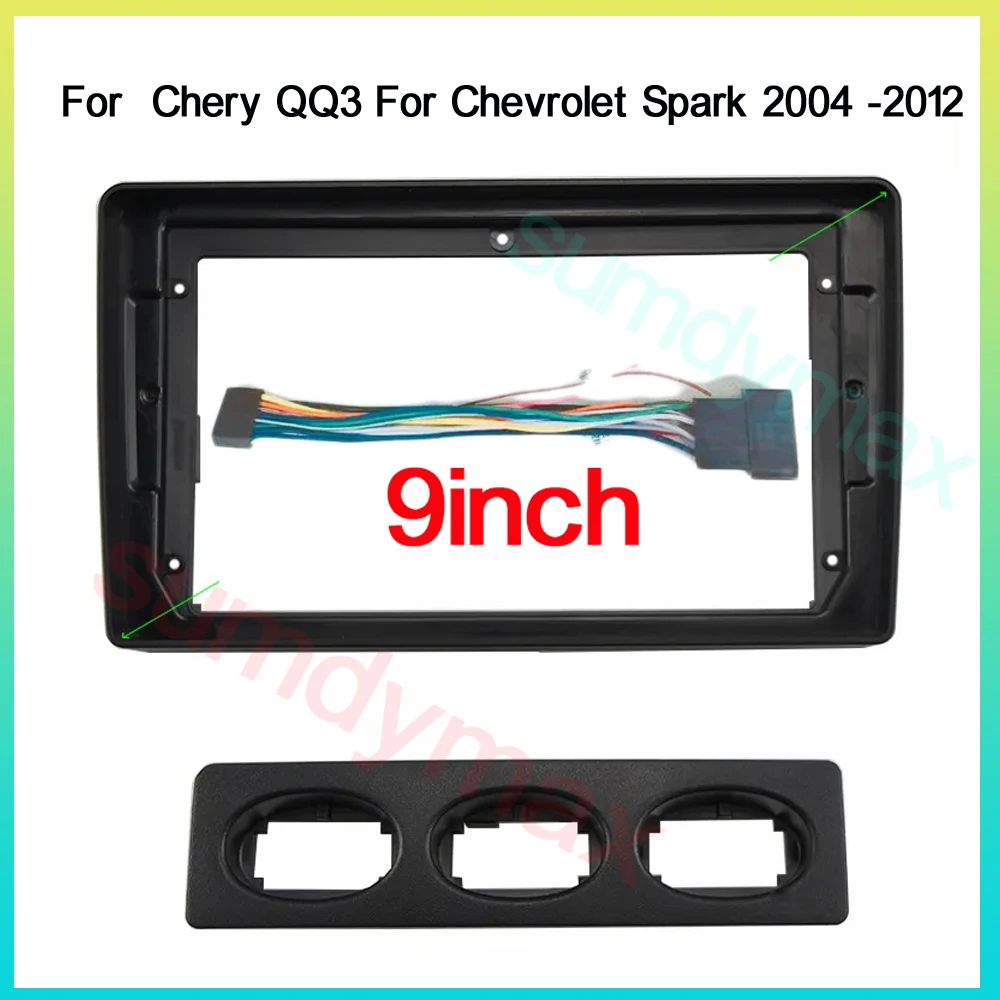 Автомагнитола 2DIN, Fascia Fit Chery QQ3 Chevrolet Spark 2004-2012, стереопанель, стандартная установка, объемная отделка, рамка, комплект приборной панели
Автомагнитола 2DIN, Fascia Fit Chery QQ3 Chevrolet Spark 2004-2012, стереопанель, стандартная установка, объемная отделка, рамка, комплект приборной панели