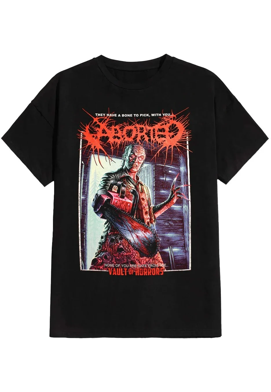 Vault of Horrors Graphic Printing Summer Luxury Brand Cotton Men's and Women's T-Shirts Short Sleeves Street Fashion Trend
Vault of Horrors Graphic Printing Summer Luxury Brand Cotton Men's and Women's T-Shirts Short Sleeves Street Fashion Trend