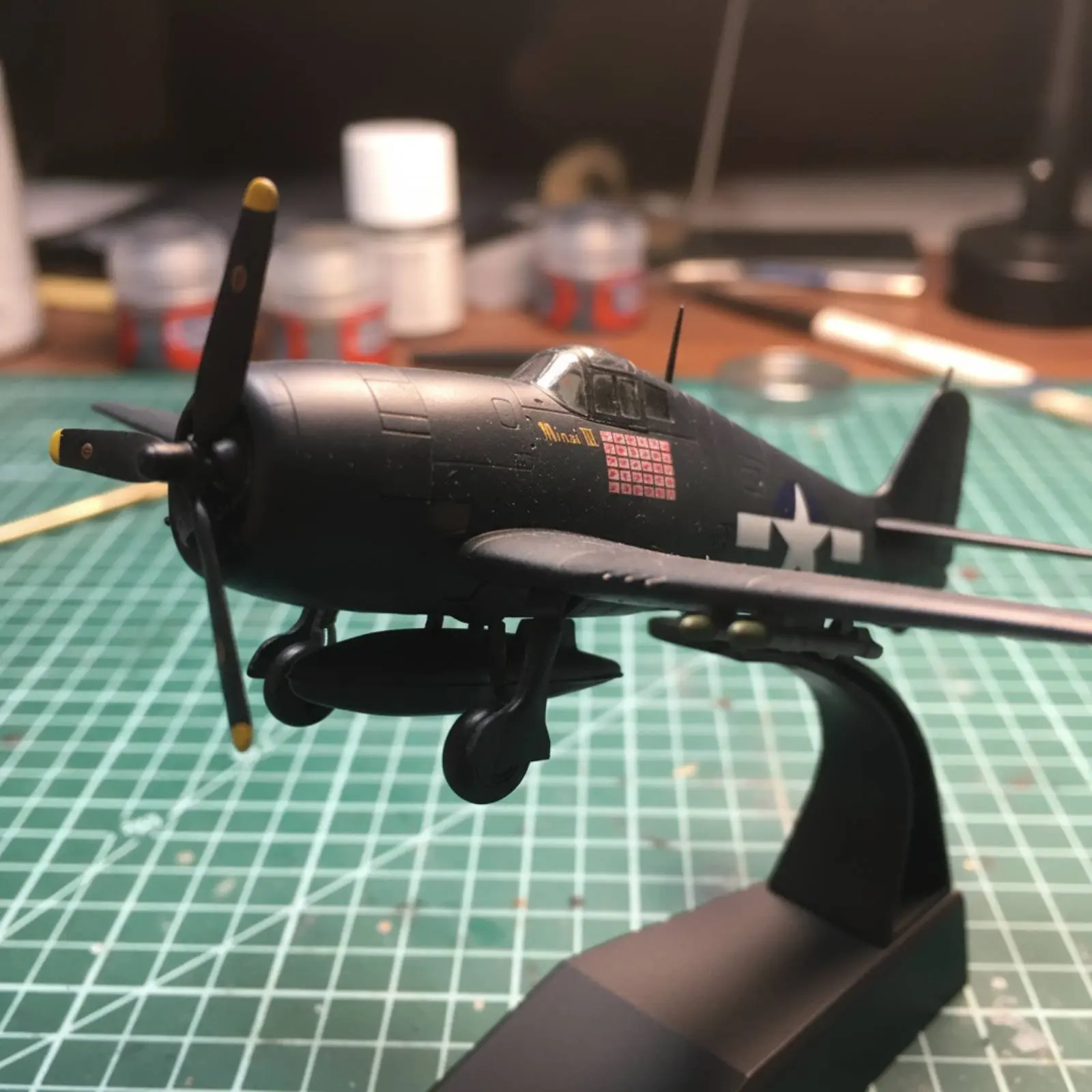 1/72 Scale F6F F6F Fighter Model Ready to Display F6F F6F Fighter Model 1/72 Scale Fighter Jet Realistic Features
1/72 Scale F6F F6F Fighter Model Ready to Display F6F F6F Fighter Model 1/72 Scale Fighter Jet Realistic Features