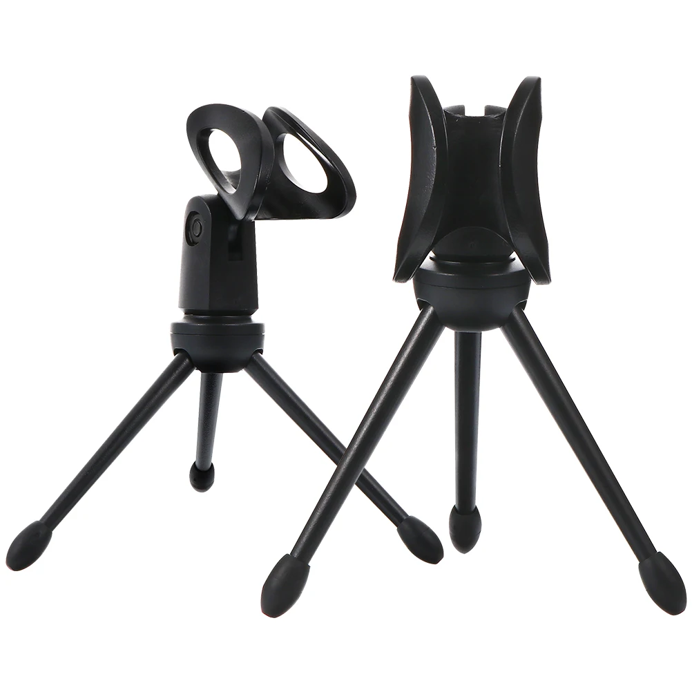 2 Pcs Black Microphone Tripod Stands Foldable Desktop Durable Plastic Stable Base Universal Mic HolderBracket Audio Accessory
2 Pcs Black Microphone Tripod Stands Foldable Desktop Durable Plastic Stable Base Universal Mic HolderBracket Audio Accessory