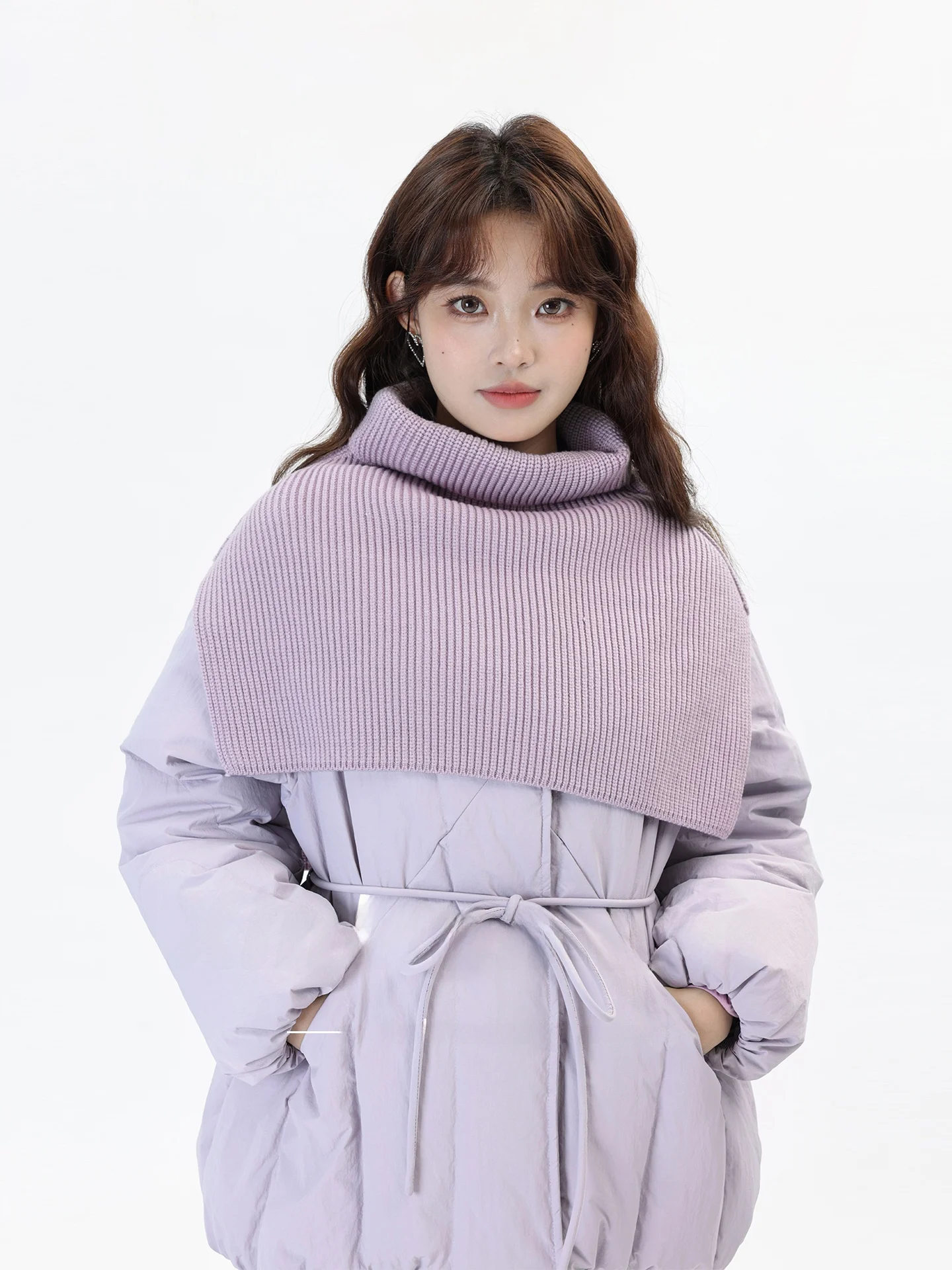 Ele Purple Knitted round Nedown Jaet 2025 Winter Korean Sle Warmth Age Reduction Layering Women's Puffer Coat
Ele Purple Knitted round Nedown Jaet 2025 Winter Korean Sle Warmth Age Reduction Layering Women's Puffer Coat