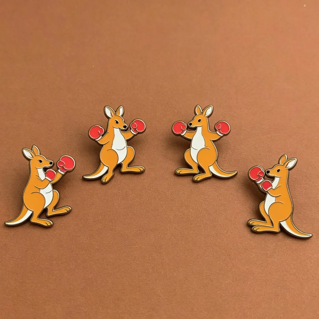 Cute Sports Animal Enamel Pins, Custom Soft Enamel Lapel Badges, Decorative Metal Brooches for Clothes, Animal Themed Souvenirs
Cute Sports Animal Enamel Pins, Custom Soft Enamel Lapel Badges, Decorative Metal Brooches for Clothes, Animal Themed Souvenirs