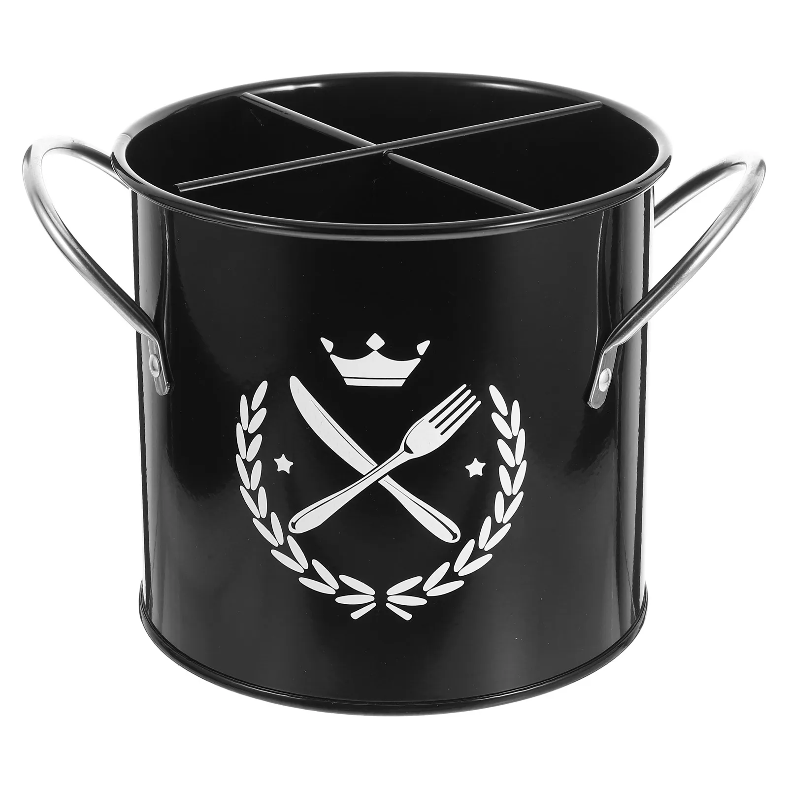 1pc Cutlery Storage Organizer Galvanized Decorative Chopstick Iron Utensil Holder Tableware Basket Spoon Holder
1pc Cutlery Storage Organizer Galvanized Decorative Chopstick Iron Utensil Holder Tableware Basket Spoon Holder