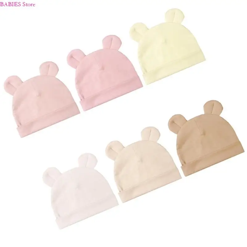 C9GB младенческие шапочки для младенцев с эластичной фитинкой удобной одежду 6 шт. Для новорожденных 
C9GB младенческие шапочки для младенцев с эластичной фитинкой удобной одежду 6 шт. Для новорожденных