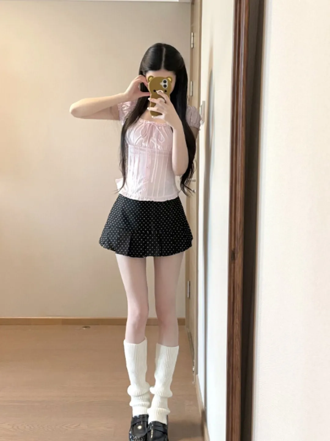 Summer Fashion Set Unique Small Size Polka Dot Half Skirt Anti-Aging Women's Clothing Short Sleeve Comfortable Cotton T-Shirt
Summer Fashion Set Unique Small Size Polka Dot Half Skirt Anti-Aging Women's Clothing Short Sleeve Comfortable Cotton T-Shirt