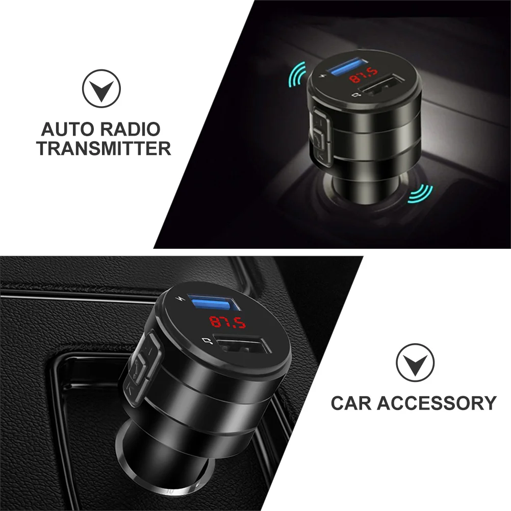 Car Mp3 Player Wireless Radio Adapter Dual Usb Charging Hands-Free Calling Built-In Auto Music Playback Car Accessory 
Car Mp3 Player Wireless Radio Adapter Dual Usb Charging Hands-Free Calling Built-In Auto Music Playback Car Accessory