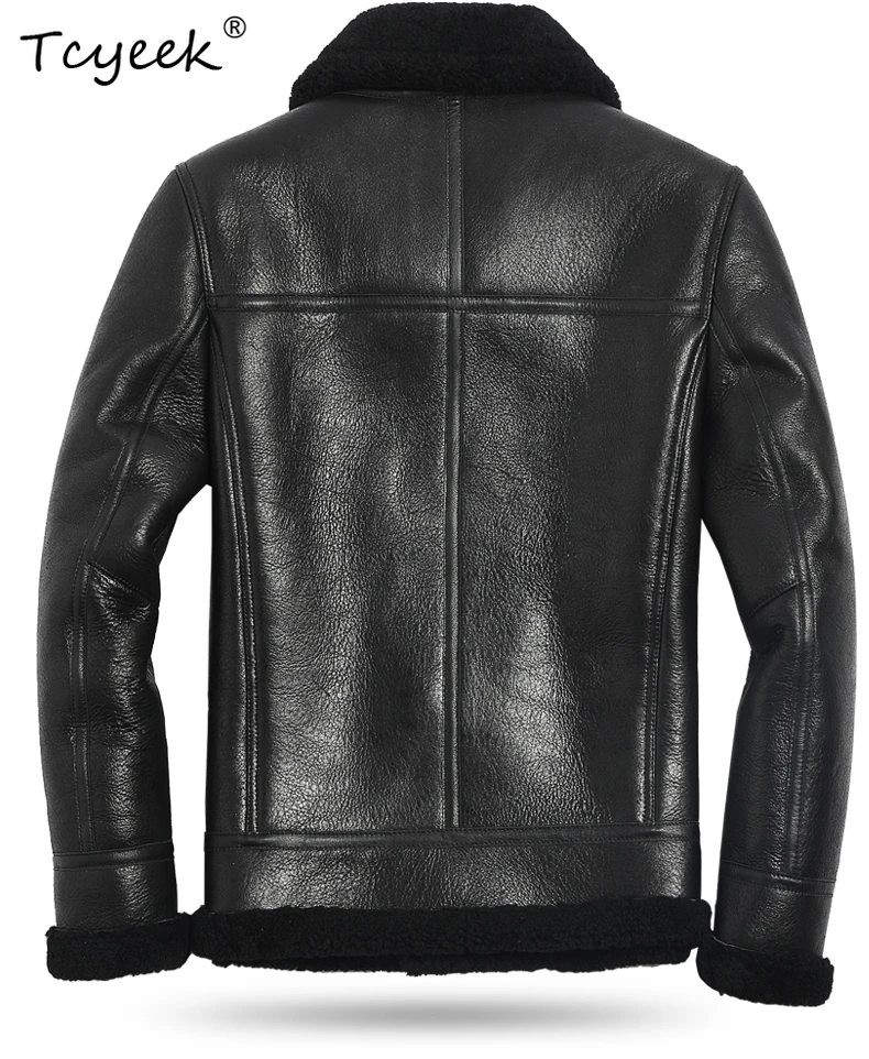 Tcyeek Real Leather Jacket Men Clothes Business Casual Mens Coats Chic Natural Sheepskin Fur Coat Black Warm 2026 Куртка Мужская
Tcyeek Real Leather Jacket Men Clothes Business Casual Mens Coats Chic Natural Sheepskin Fur Coat Black Warm 2026 Куртка Мужская