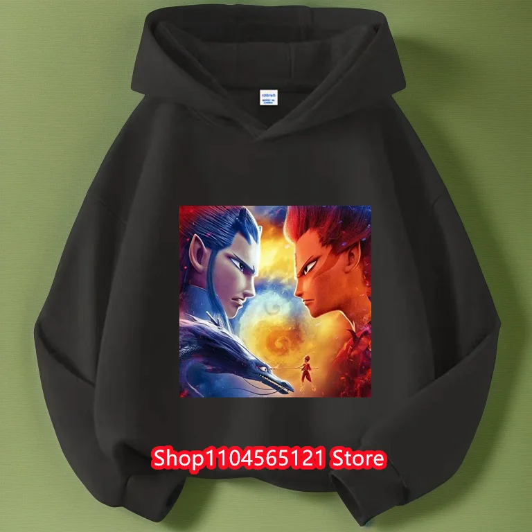 Nezha Cartoon print Kids Boys Hoodies Sweatshirts For Autumn Coats Teenager Boy Clothes Kid Girls Tops Children Clothing Hooded
Nezha Cartoon print Kids Boys Hoodies Sweatshirts For Autumn Coats Teenager Boy Clothes Kid Girls Tops Children Clothing Hooded