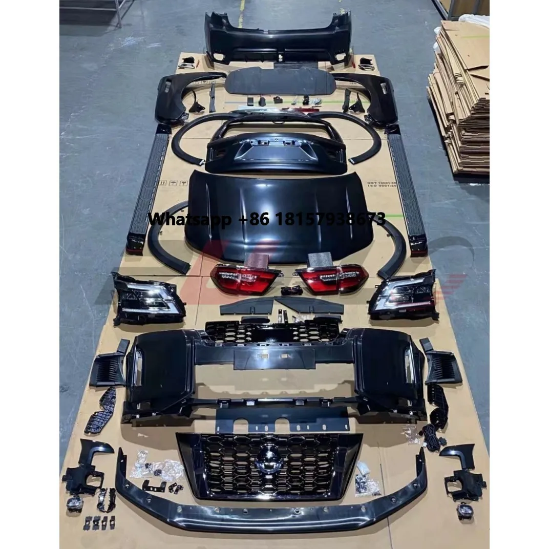 Body Kit for Patrol 2010-2022 Change to New Nismo Model Include Bumpers Hood Trunk Lid Side Skirt
Body Kit for Patrol 2010-2022 Change to New Nismo Model Include Bumpers Hood Trunk Lid Side Skirt