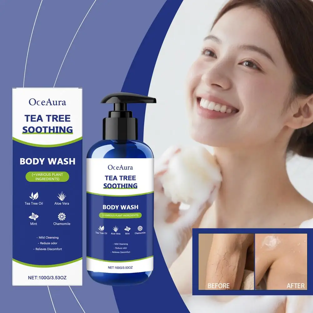 Tea Tree Soothing Body Wash 100g P7O1
Tea Tree Soothing Body Wash 100g P7O1