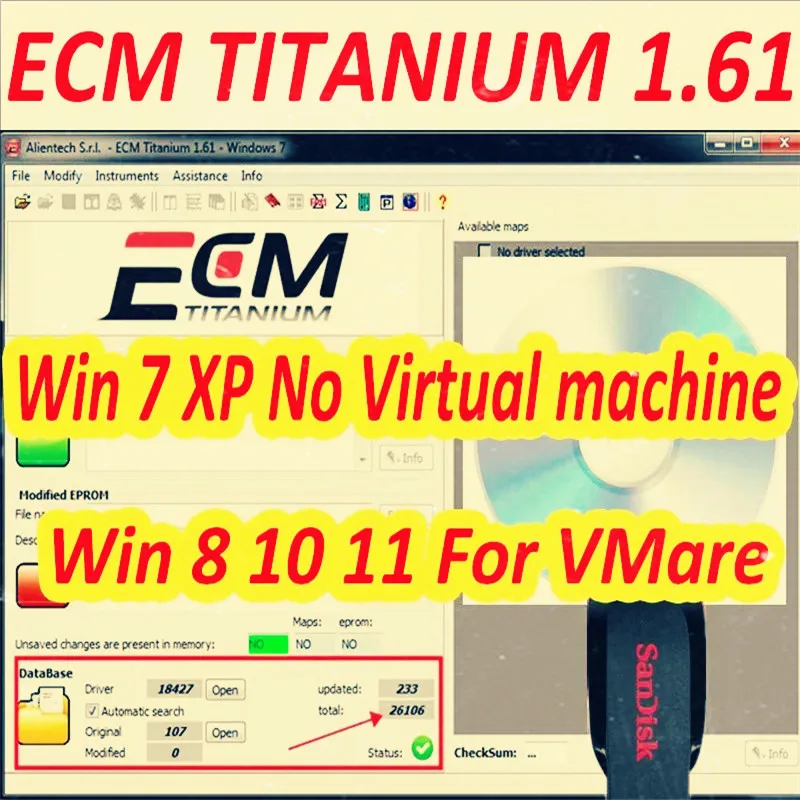 Automotive software windows 7 8 10 ECM TITANIUM 1.61 With 26000 + Driver ECM 18259+ Drivers for ecu tool Send link
Automotive software windows 7 8 10 ECM TITANIUM 1.61 With 26000 + Driver ECM 18259+ Drivers for ecu tool Send link