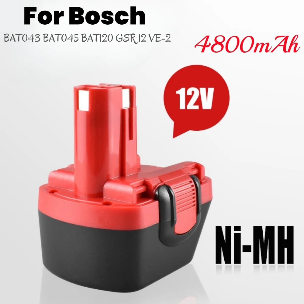 Для Bosch BAT043 NI-MH 12 В 4,8 Ач Ni-MH аккумулятор BAT043 BAT045 D70745 PSR 12 GSR 12 VE-2 GSB12 аккумуляторные батареи
Для Bosch BAT043 NI-MH 12 В 4,8 Ач Ni-MH аккумулятор BAT043 BAT045 D70745 PSR 12 GSR 12 VE-2 GSB12 аккумуляторные батареи