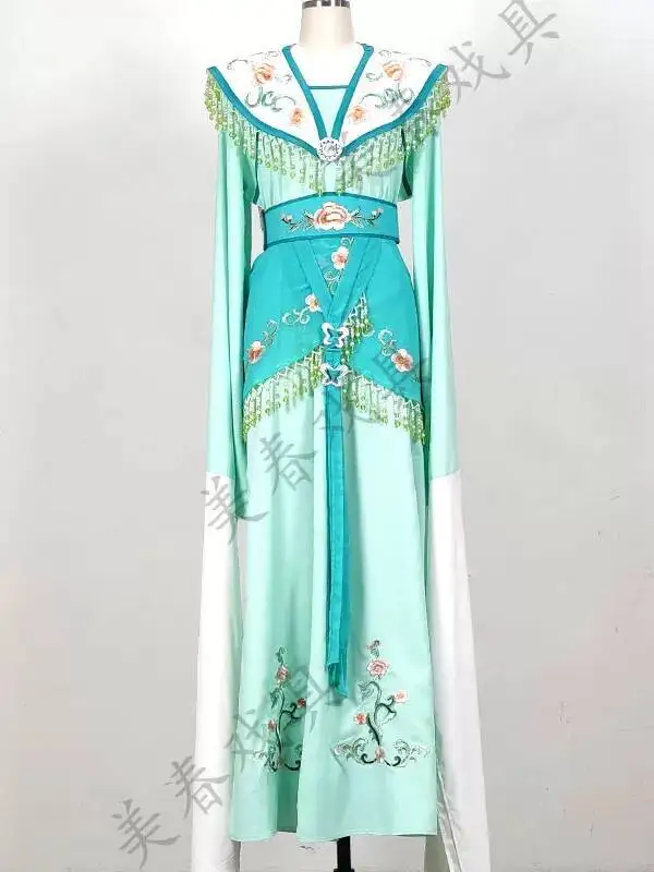 Classical Dance Hanfu Chinese Opera Hua Dan Water Sleeve Embroidered Stage Performance Dress For Women
Classical Dance Hanfu Chinese Opera Hua Dan Water Sleeve Embroidered Stage Performance Dress For Women