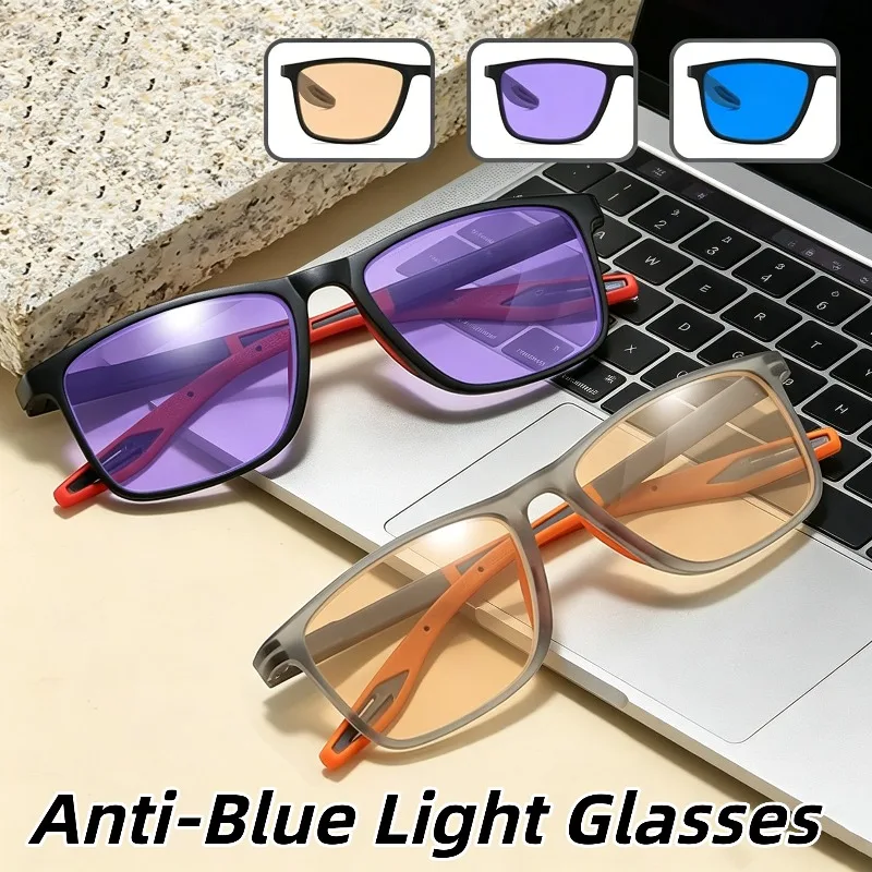 Unisex Fashionable Blue Light Blocking Eyeglasses Ultra Light Office Gaming Goggles High Definition Sports Glasses Women and Men
Unisex Fashionable Blue Light Blocking Eyeglasses Ultra Light Office Gaming Goggles High Definition Sports Glasses Women and Men