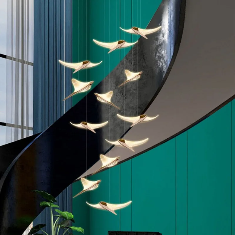Modern Staircase Branch Chandelier New Luxury Home Hotel Iobby Decoration LED Ceiling Lamp Indoor Lighting Pendant Lights
Modern Staircase Branch Chandelier New Luxury Home Hotel Iobby Decoration LED Ceiling Lamp Indoor Lighting Pendant Lights