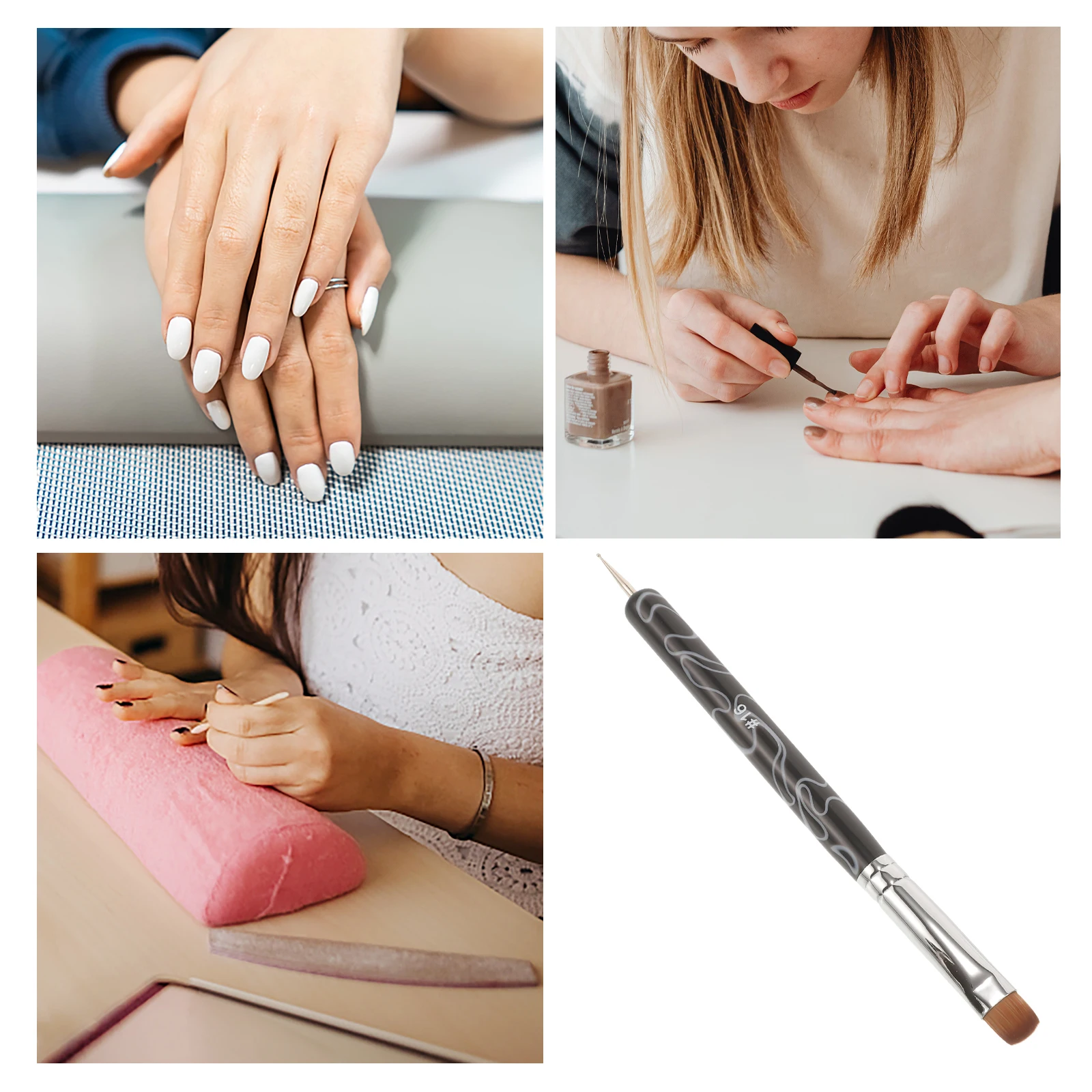 Dual Head Art Manicure Salon Flat Drilling Painting Tool Dotting Pen Polish Brush Gems Picking Pen Drawing Pens Nail Art
Dual Head Art Manicure Salon Flat Drilling Painting Tool Dotting Pen Polish Brush Gems Picking Pen Drawing Pens Nail Art